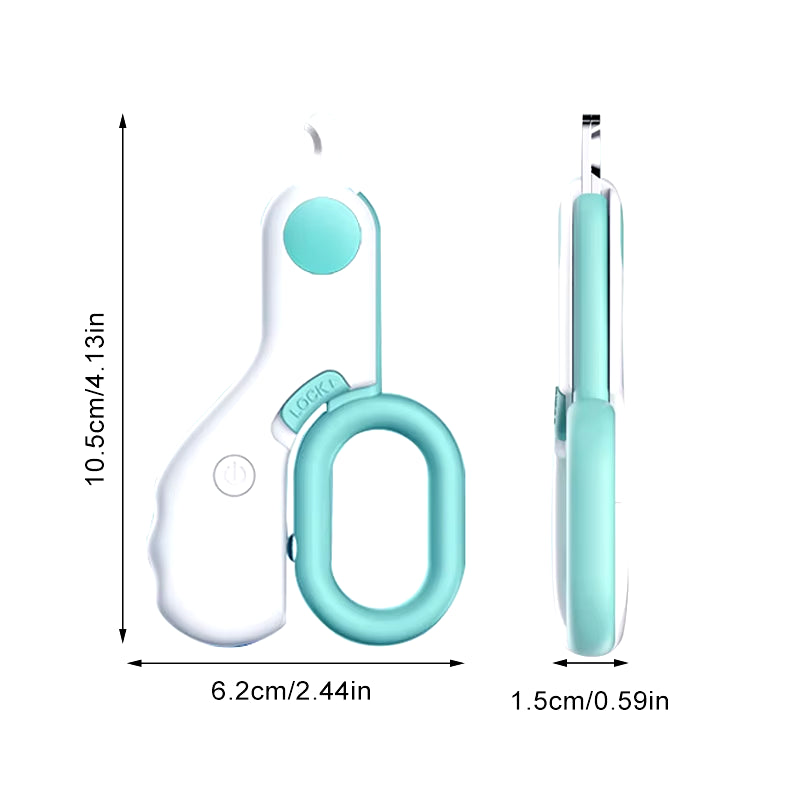 Illuminate Grooming with Our Professional LED Pet Nail Clipper - Perfect for Cats and Small Dogs!