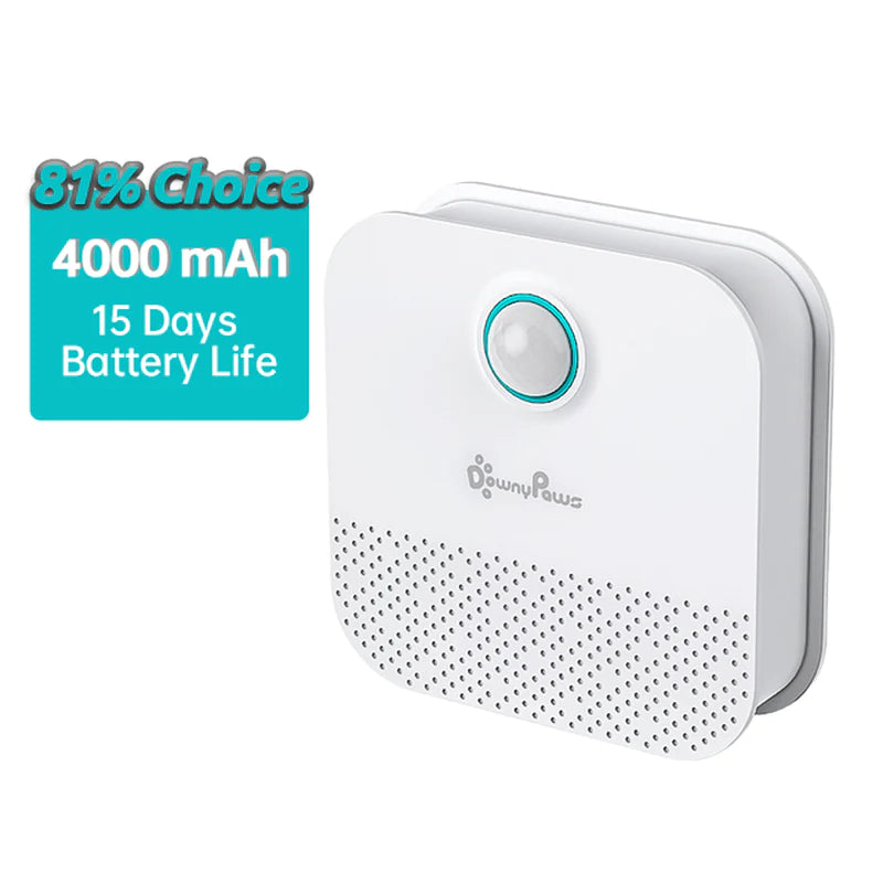 Transform Your Home with Downypaws 4000mAh Smart Cat Odor Purifier - The Ultimate Deodorizer for Litter Boxes and Pet Areas