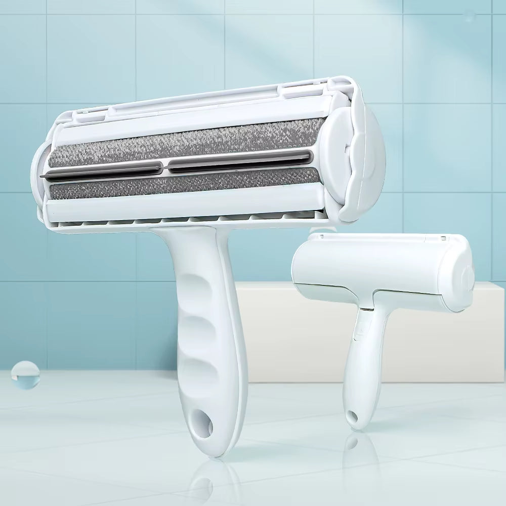 Effortlessly Remove Pet Hair with Our One-Handed Self-Cleaning Roller! 🐾✨ #PetCare #HairRemover