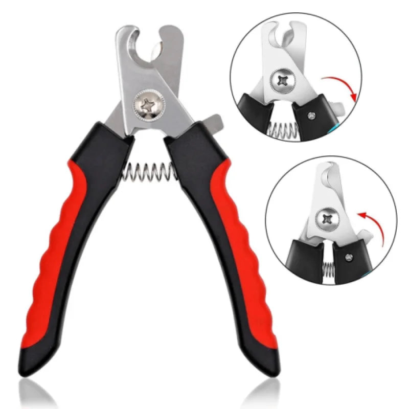 Say goodbye to pet grooming struggles! ๐พโจ Check out our multifunctional stainless steel nail clippers for dogs and cats, perfect for keeping those nails neat and tidy! ๐ถ๐ฑโ๏ธ #PetCare #GroomingEssentials
