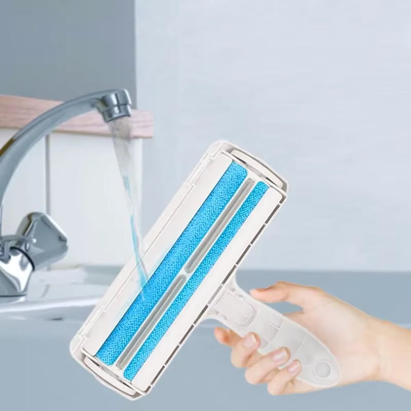Effortlessly Remove Pet Hair with Our One-Handed Self-Cleaning Roller! 🐾✨ #PetCare #HairRemover