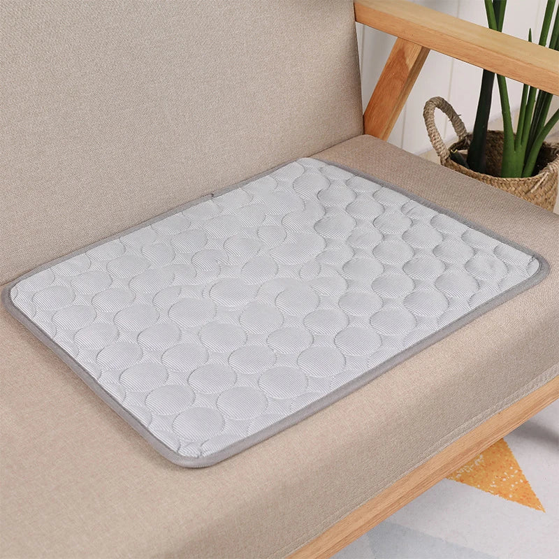 Keep Your Pets Cool and Comfortable This Summer with Our Extra Large Dog Cooling Mat - Perfect for Small and Big Dogs!
