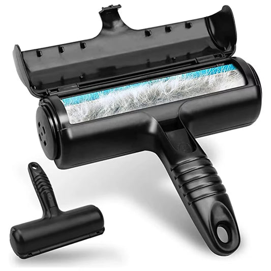 Effortless Pet Hair Removal: The Ultimate 2-Way Portable Lint Brush for Dogs and Cats